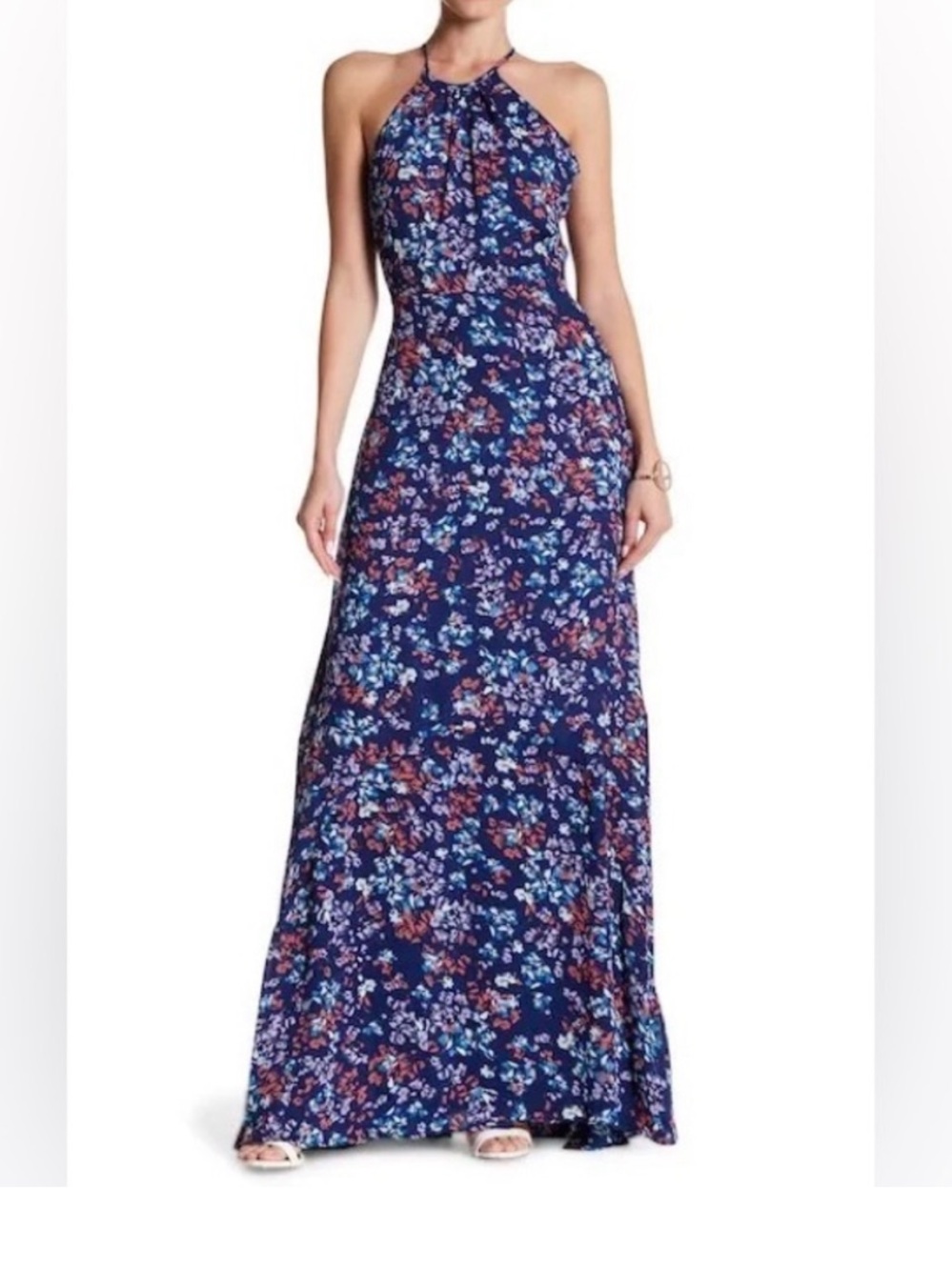 NWT Parker floral halter Navy Floral Halter Maxi Dress, beautiful! Size small
